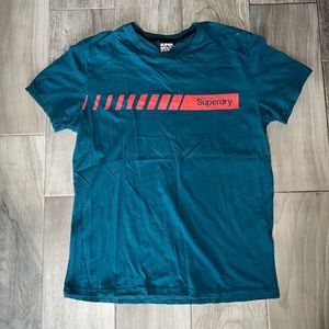 Blue Superdry Tee-Shirt